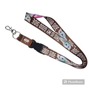 Disney Star Wars Grogu Lanyard with Detachable Buckle